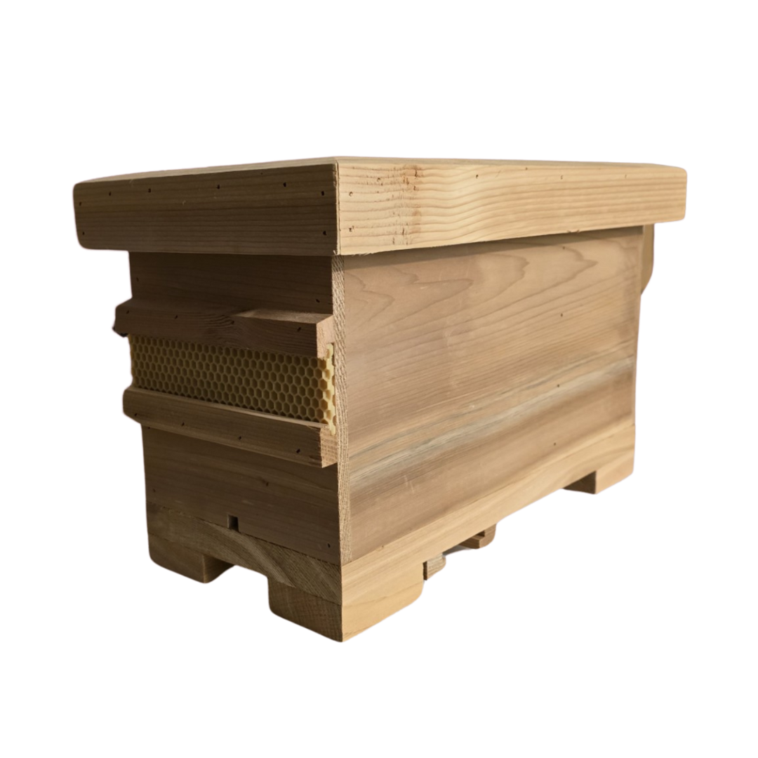 Western Red Cedar Queen Rearing Nuc with Frames – Hagen's Bees
