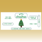 The Christmas Tree Labels (100)