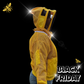 Vented Jacket with Fencing Veil - Yellow