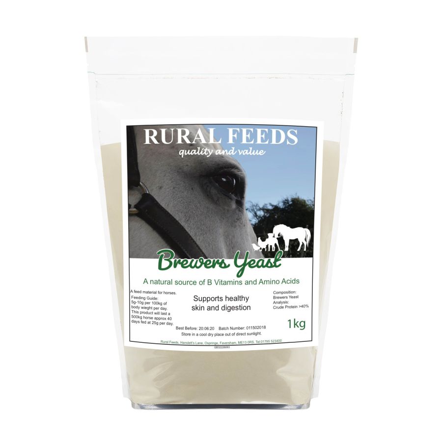 Rural Feeds Brewers Yeast 1kg