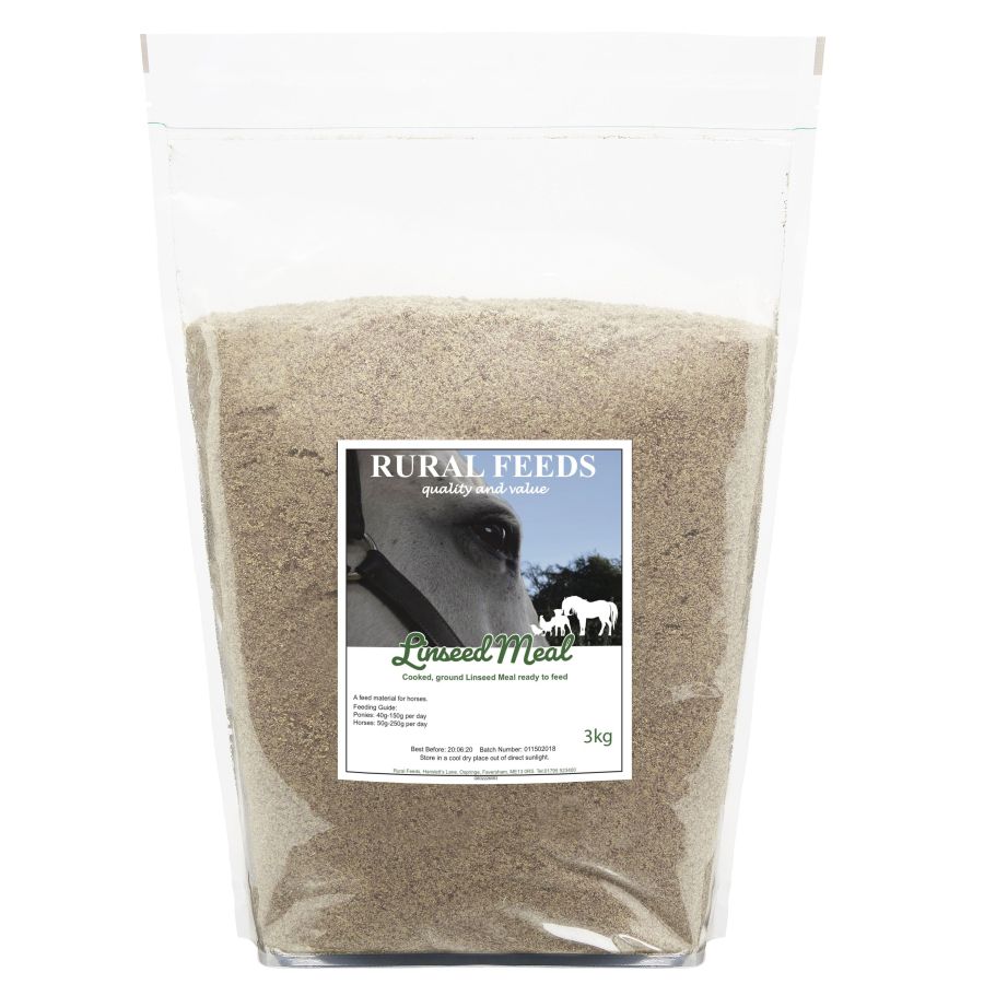 Rural Feeds 3kg Linseed Meal