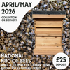 National Complete Cedar Hive Kit with a Nuc of Bees