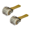 Uncapping Stainless Steel Needle Roller - 2 Pack