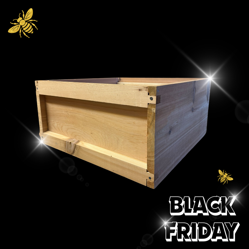 National Brood Box - 2nd Grade Western Red Cedar Flat