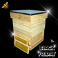 National Complete Premium Hive Kit with Frames & Wax Foundation - Pine