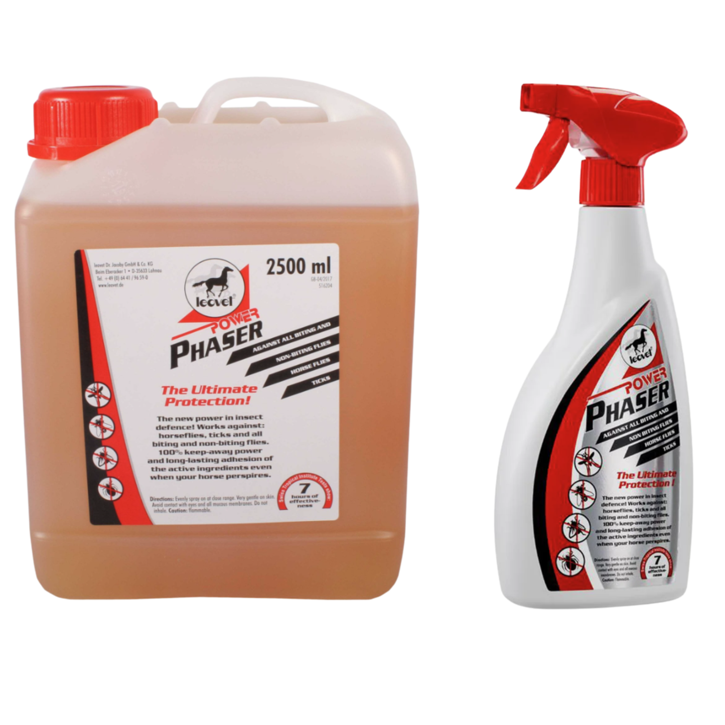 Leovet Power Phaser Fly Spray 550ml or 2.5L