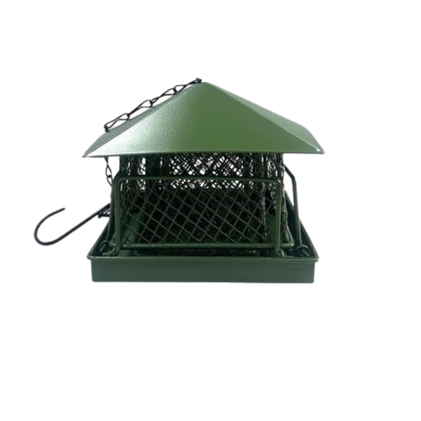 Bird Temple Three-Tier Metal Bird Feeder House