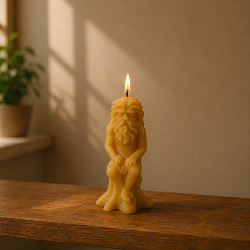 The Green Man Budget Candle Mould