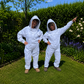 Hagens Premium White Cotton Beekeeping Suit - Various Sizes