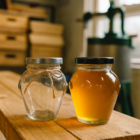 9oz Orcio Jars & lids - 24 Pack