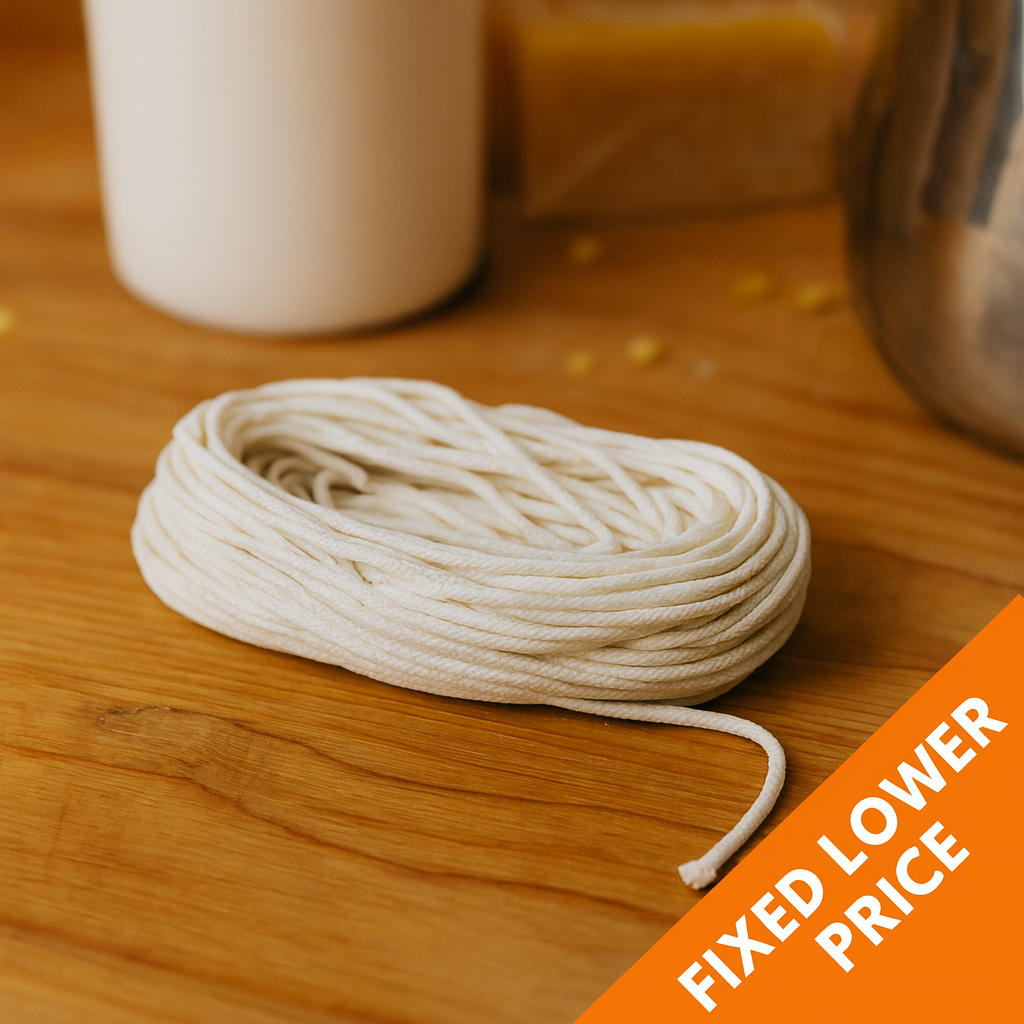 4/0 Square Braided Wick