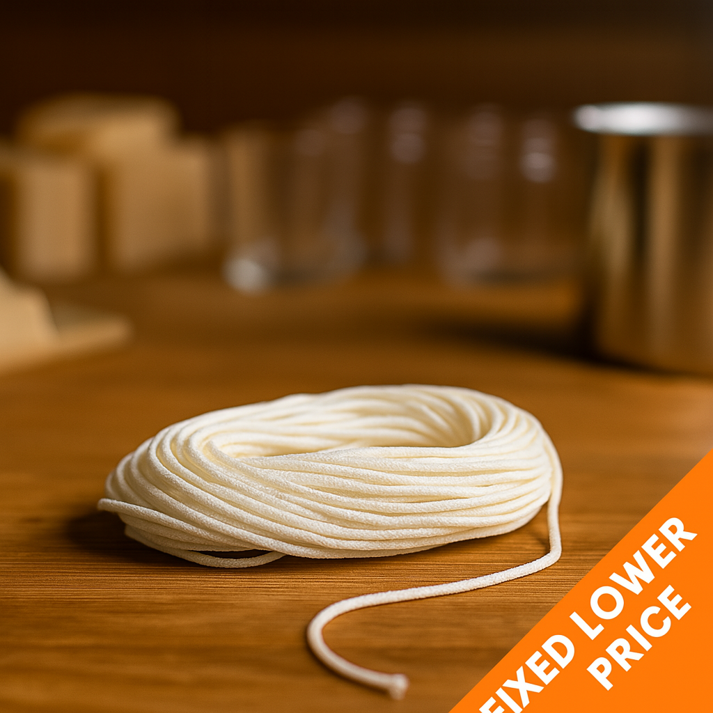 6/0 Square Braided Wick