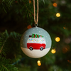 Campervan Papier Mache Festive Decoration