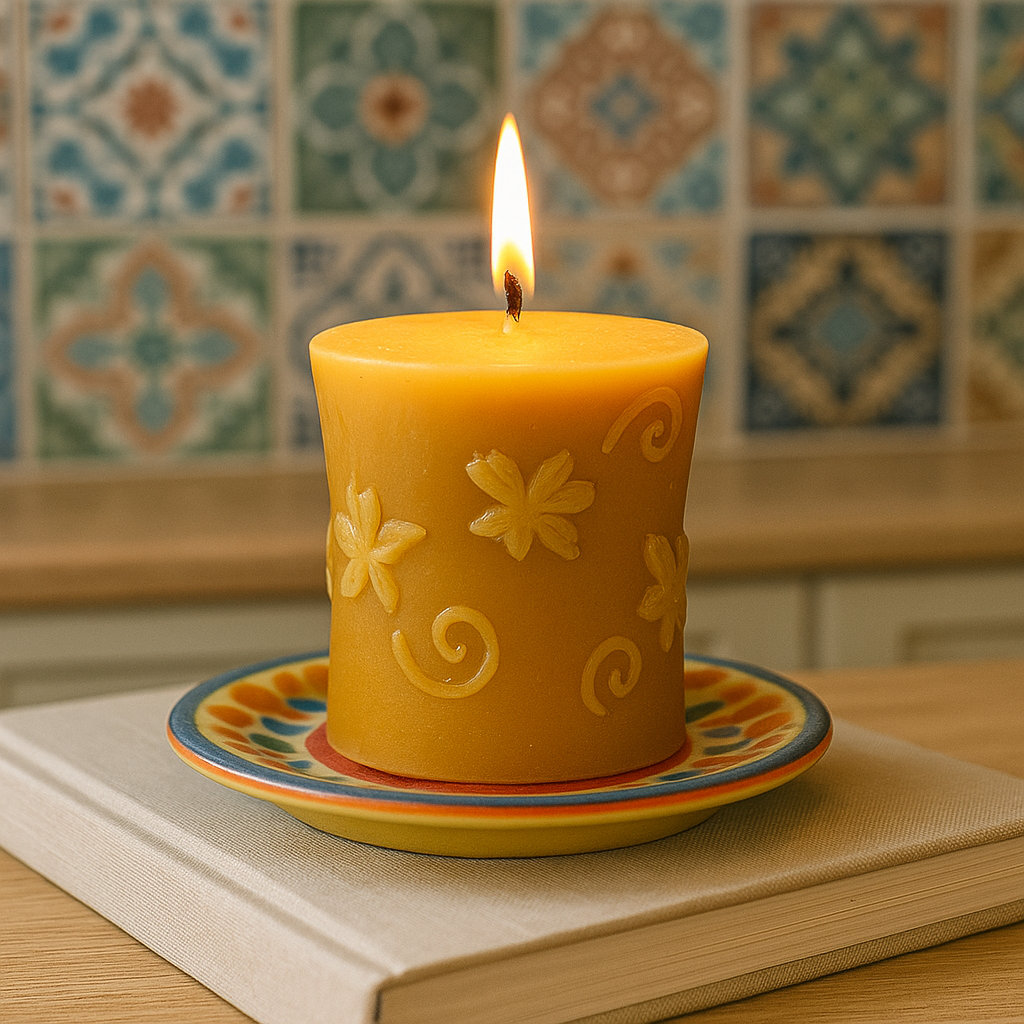 The Bee Cylinder Candle Mould