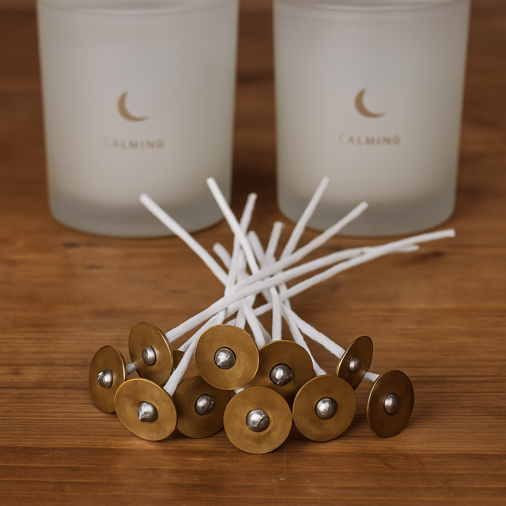 Waxed Wicking Tabs 5cm  - Pack of 20