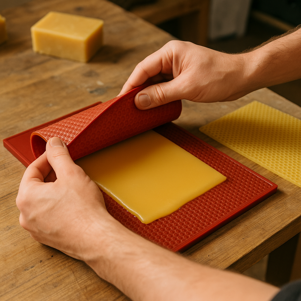 Silicone Wax Foundation Press