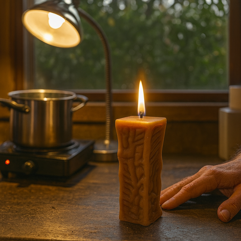 The Druid's Stone Pillar Candle Mould