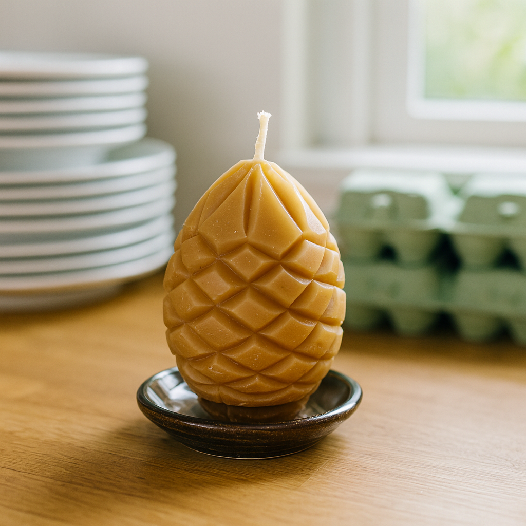 The Engraved Egg Candle Mould