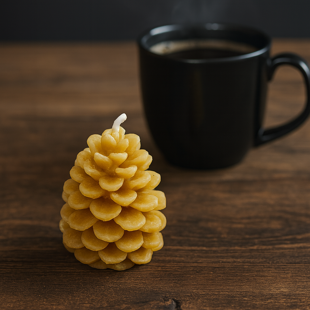 The Pine Cone Candle Mould