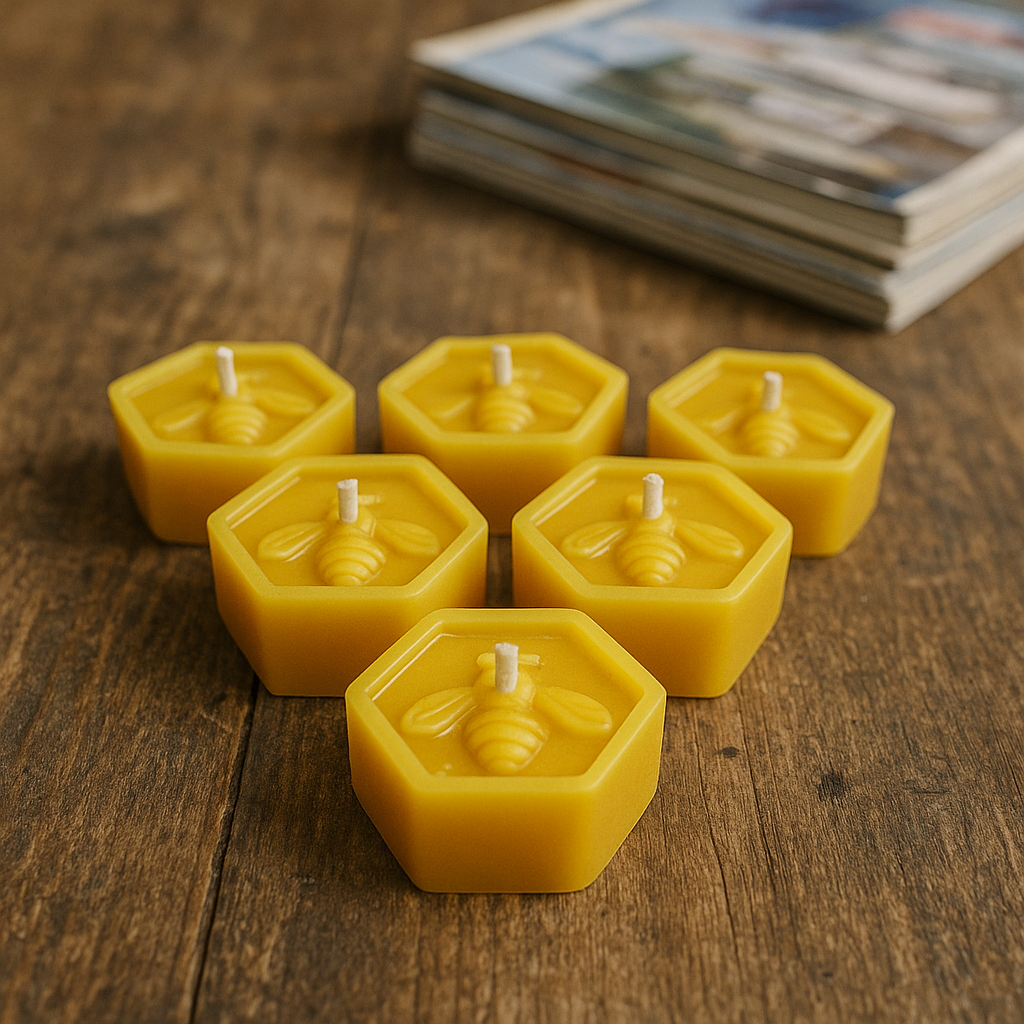 The Hex Bee Tea Lights Candle Mould