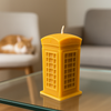 Telephone Box Candle Candle Mould