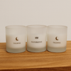 Medium Candle Jars & Wicking Tabs  - Set of 3