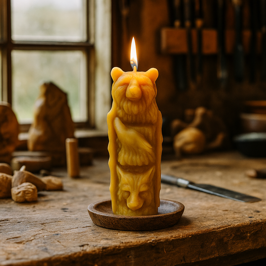 The North Country Totem Candle Mould