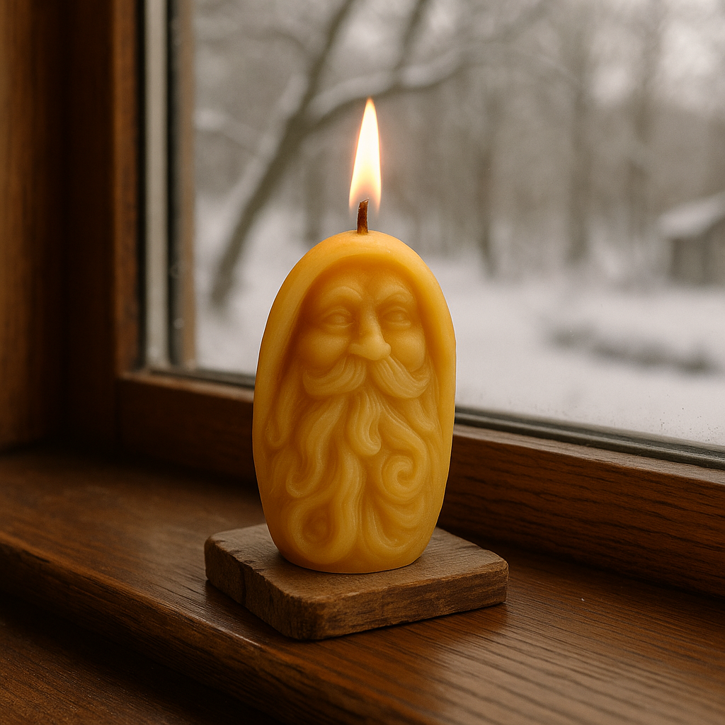 The Old Man Winter Candle Mould