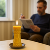 The Faceted Decorative Pillar Candle Mould