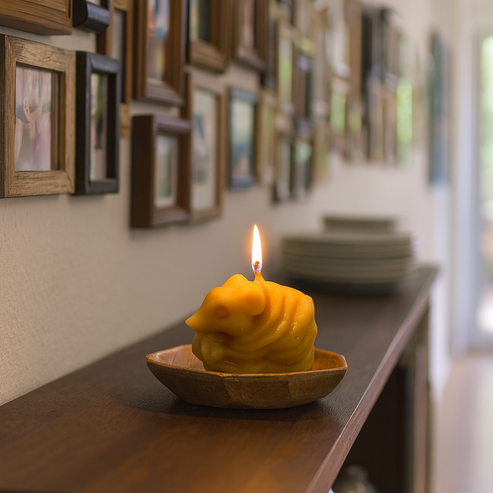 The Feasting Mouse Candle Mould