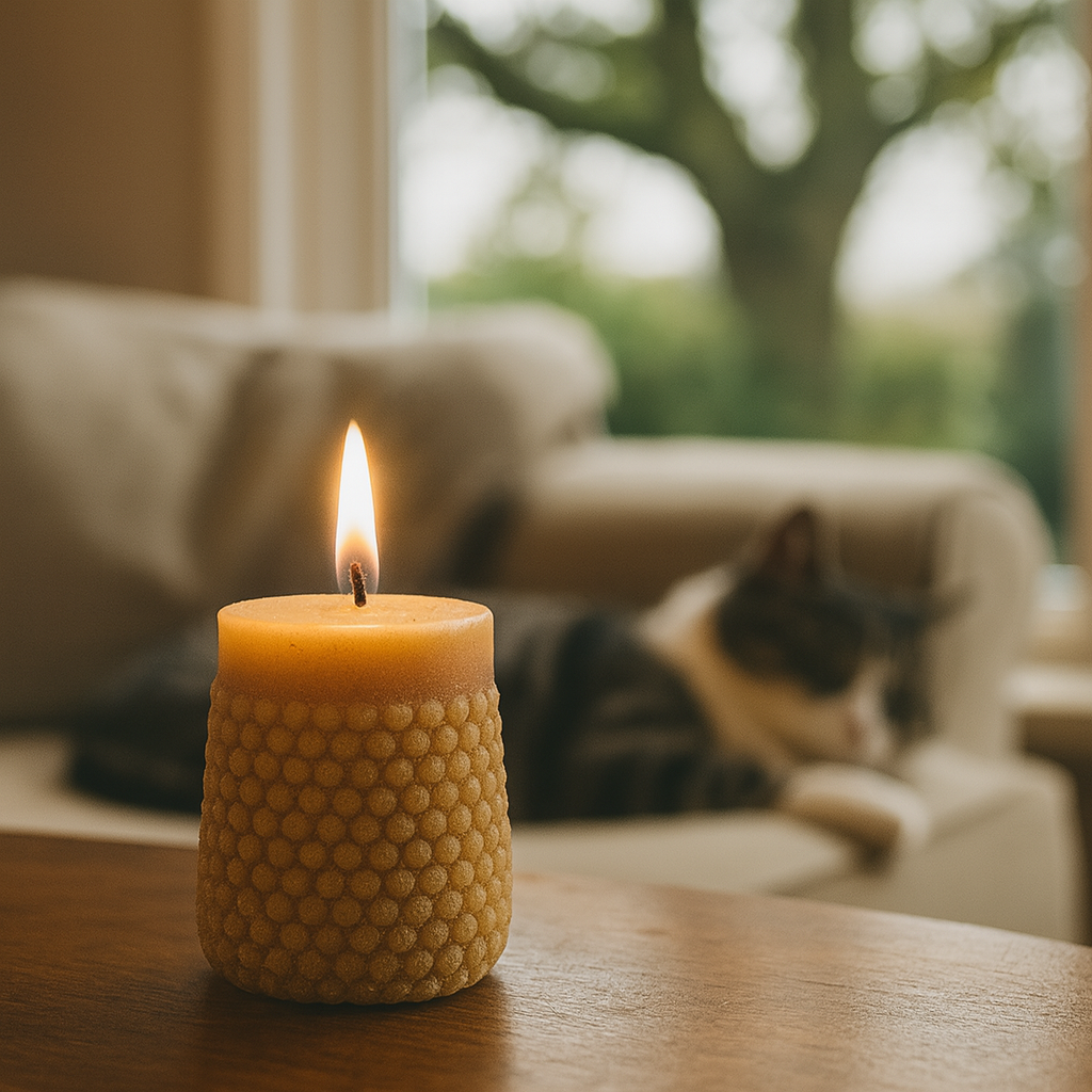 The Studded Pillar Candle Mould