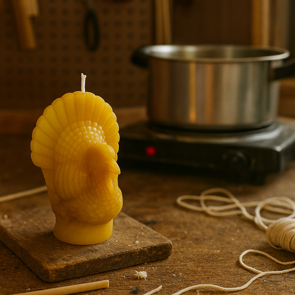 The Turkey Candle Mould