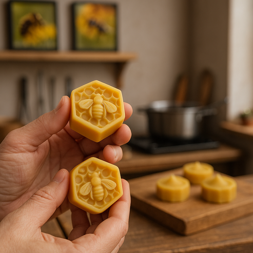 The Queen Bee Hex Candle Mould