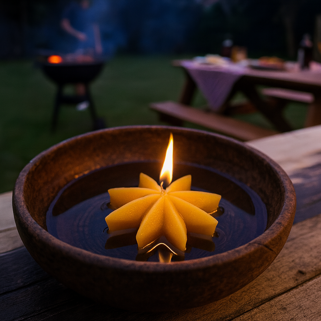 The Rustic Floating Star Candle Mould