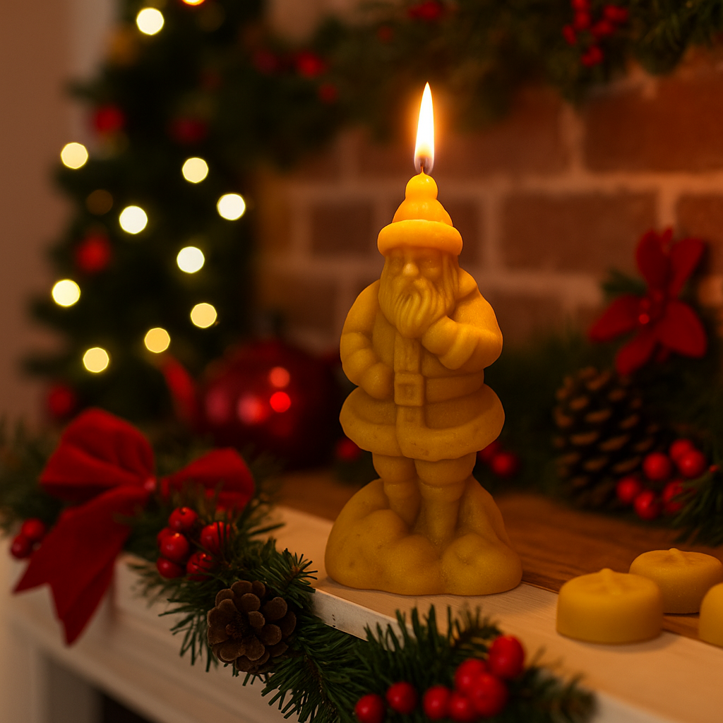 The Santa Claus Candle Mould