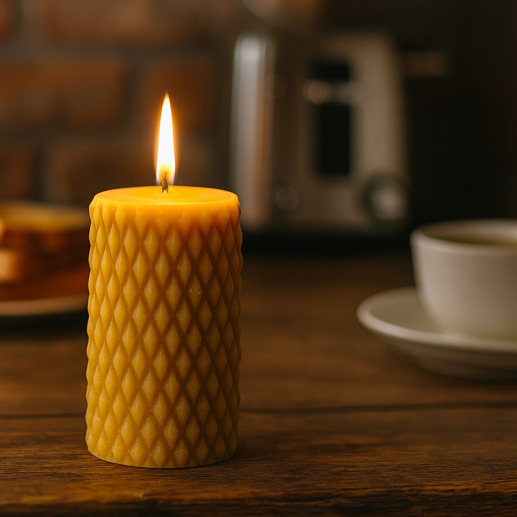 The Small Diamond Cutter Pillar Candle Mould