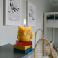 The Waving Owl Candle Mould