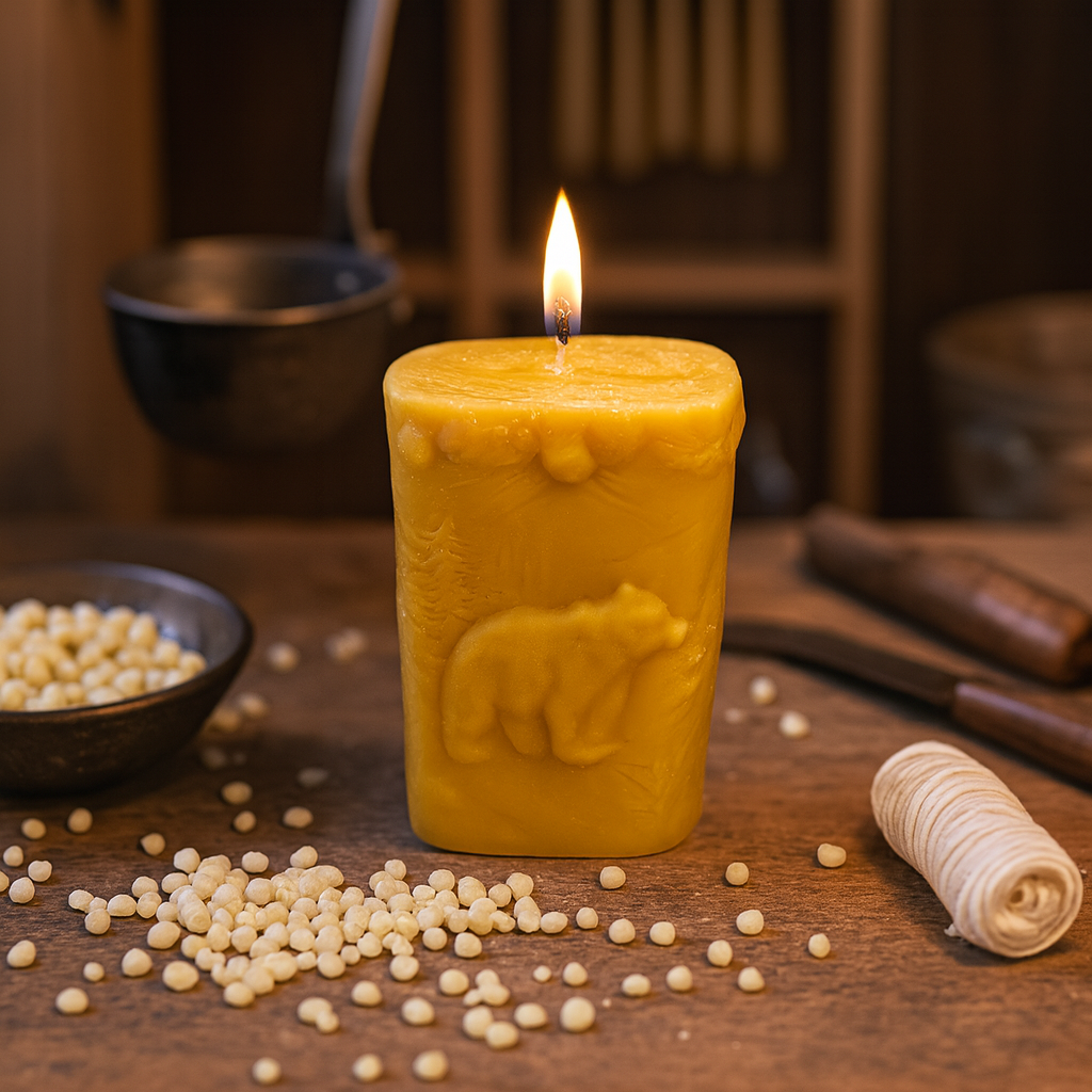 The Wilderness Pillar Candle Mould