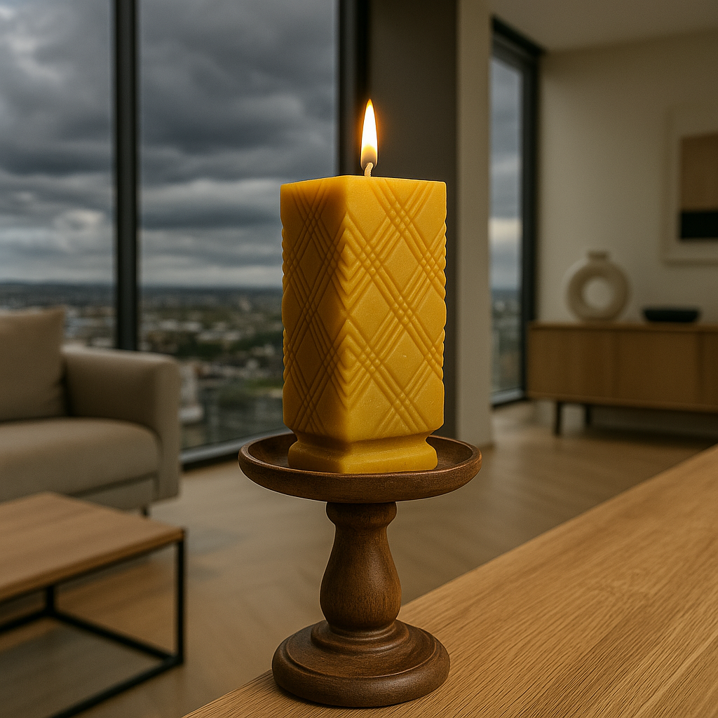 The Textured Pillar Candle Mould
