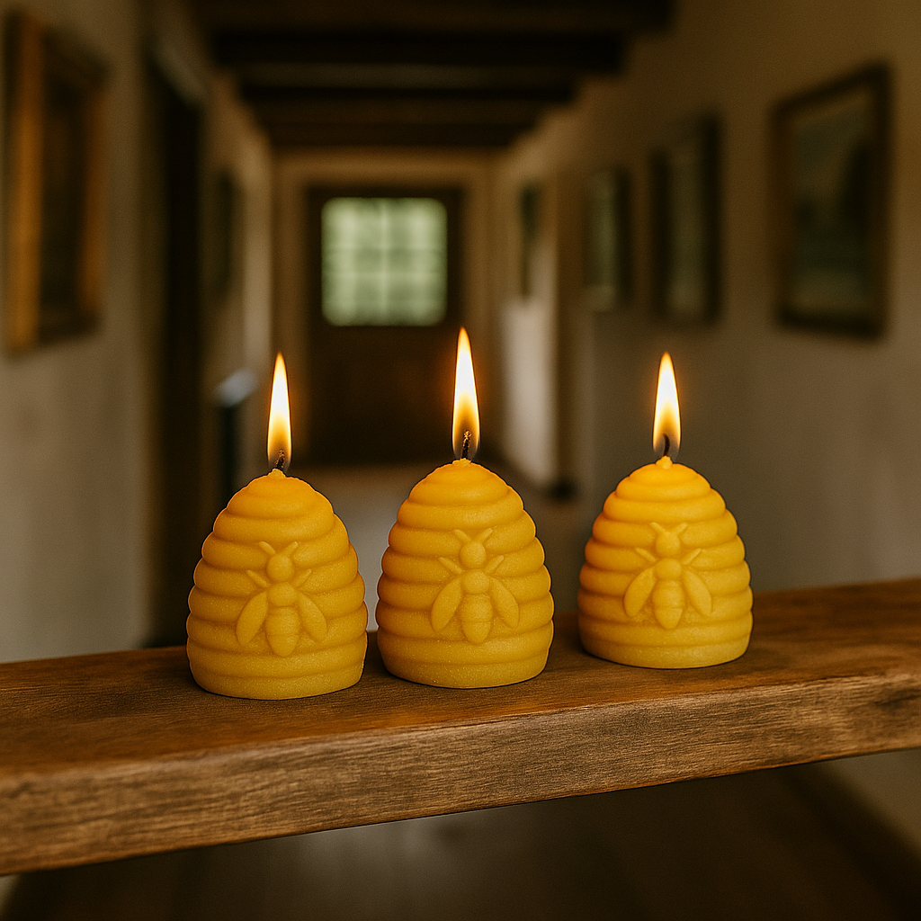 The Trio Of Mini Skeps Candle Mould