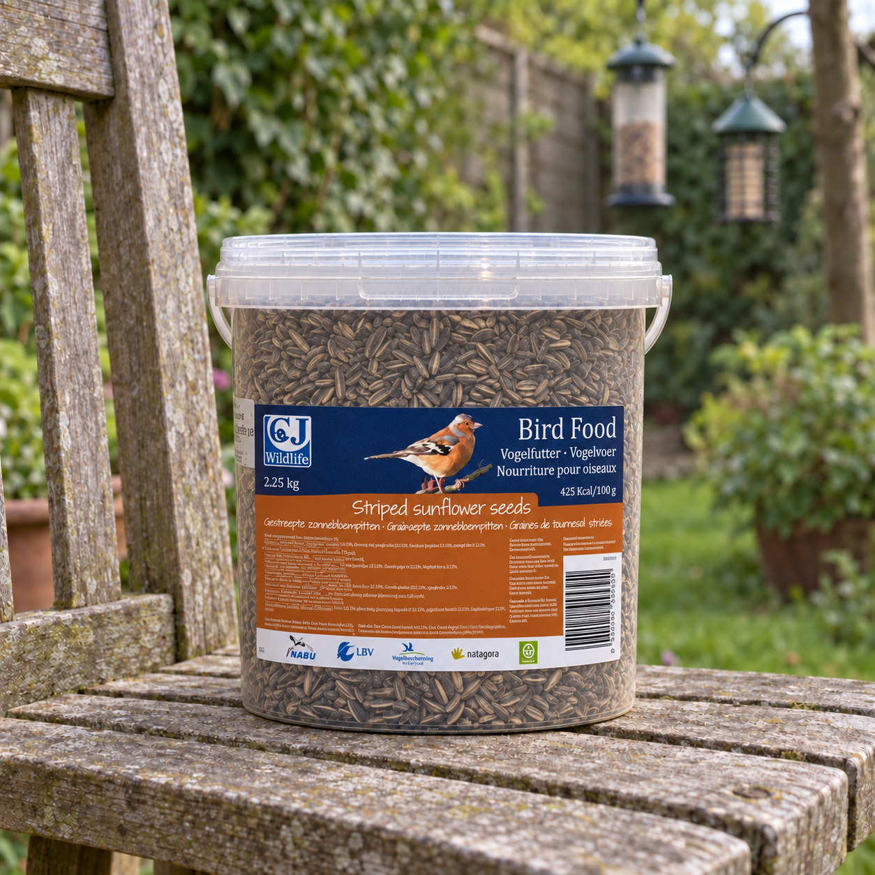 Bestlife Striped Sunflowers 2.25kg Tub