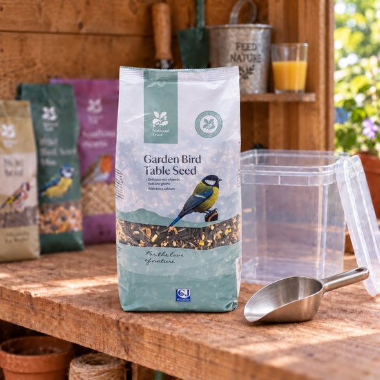 National Trust Garden Bird Table Seed - 1kg or 2kg