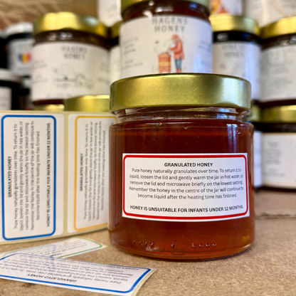 Liquefaction Labels (50 or 100) - Choose Your Colour