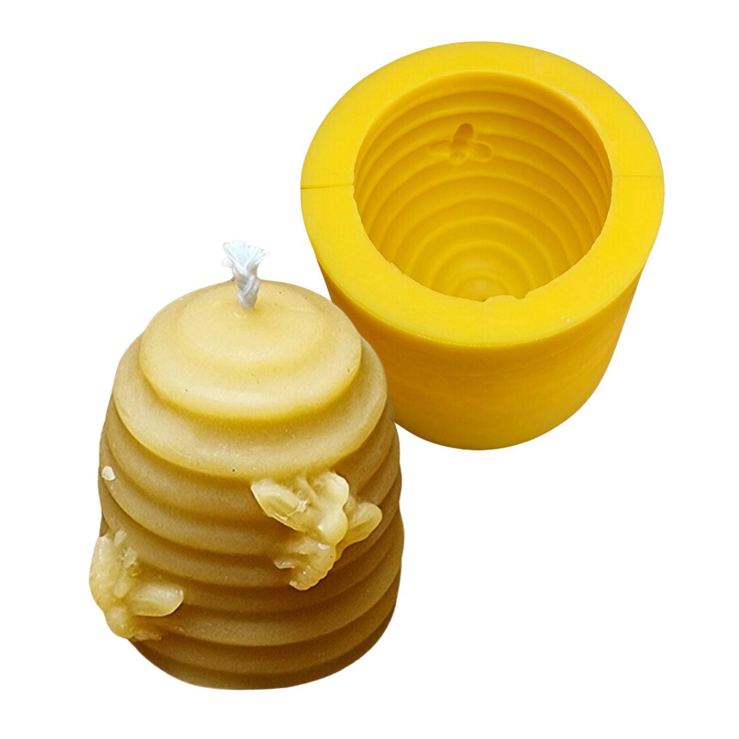 The Bee Skep Candle Mould