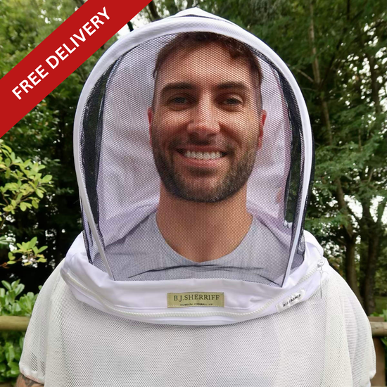 BJ Sherriff - The Bee Farmer Beekeeping Hood