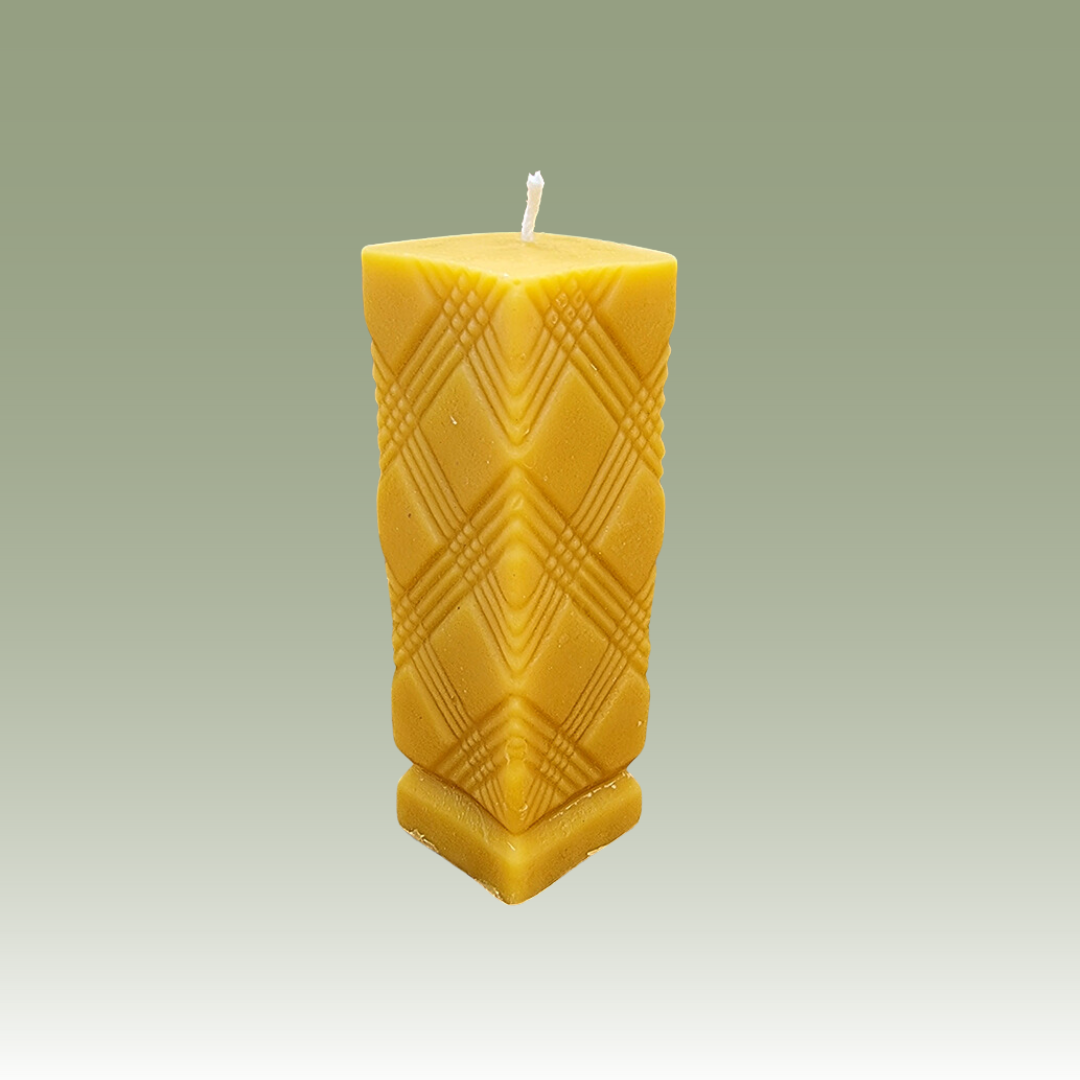 The Textured Pillar Candle Mould