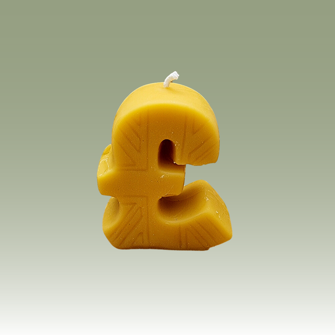 The Pound Sterling Sign Candle Mould