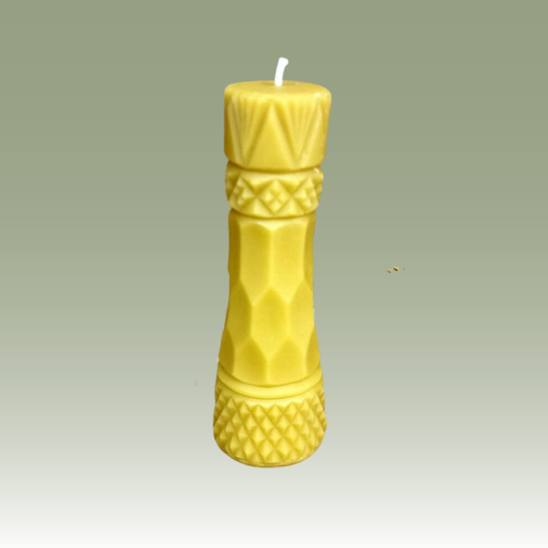 The Faceted Decorative Pillar Candle Mould