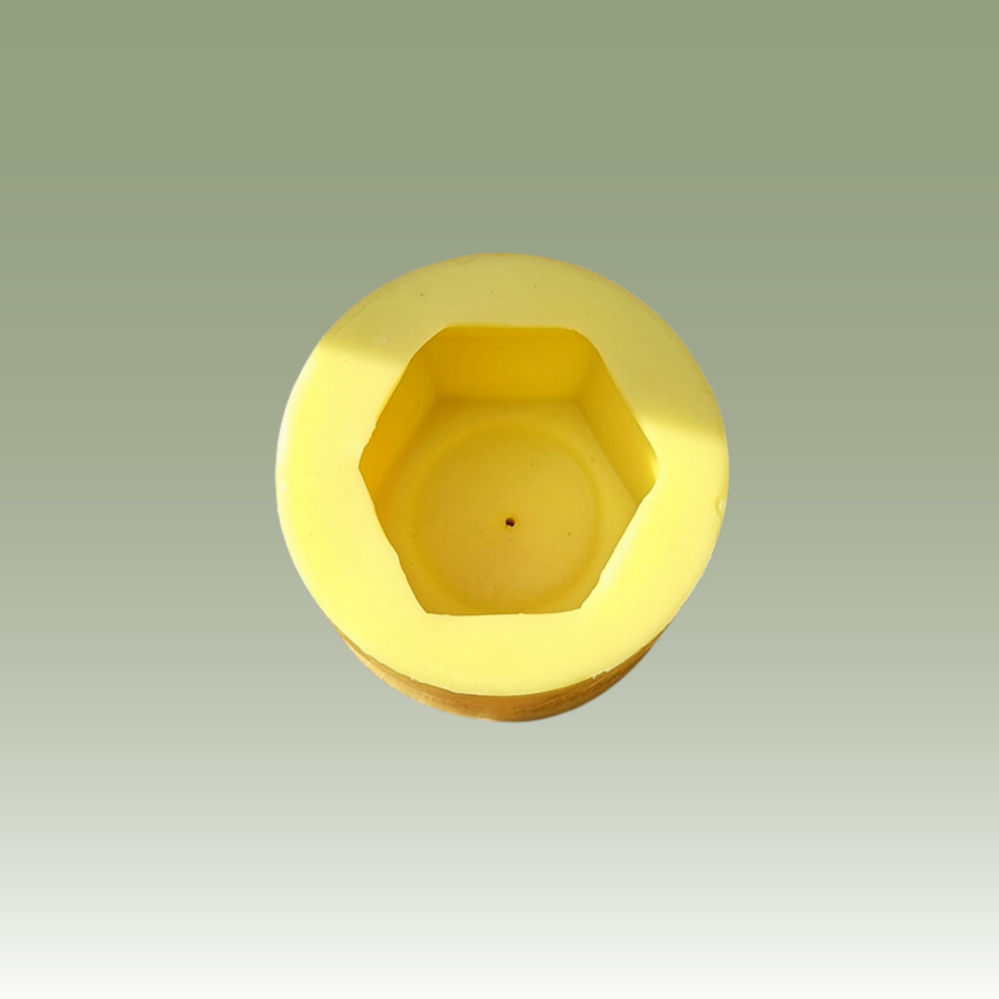 The Large Hexagon Pillar Candle Mould