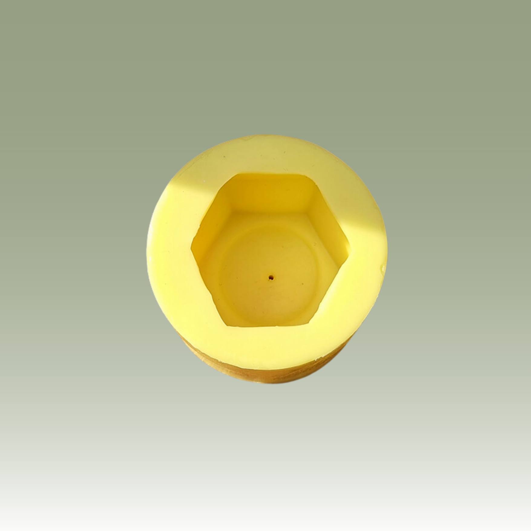 The Large Hexagon Pillar Candle Mould